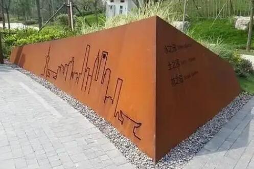 宁德耐候钢挡土墙